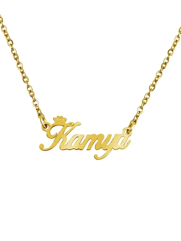 Collier prénom style n°20